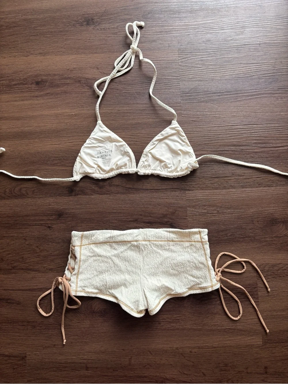 Frankie’s Bikinis Boy Short Bikini Set